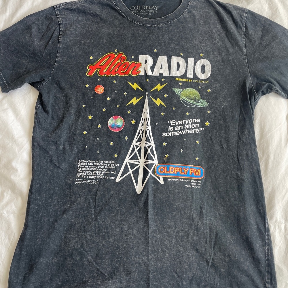 Coldplay shirt